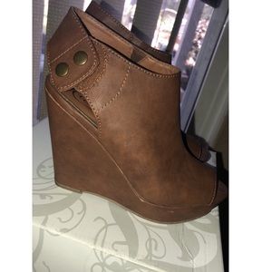 Candies Peep toe Wedge